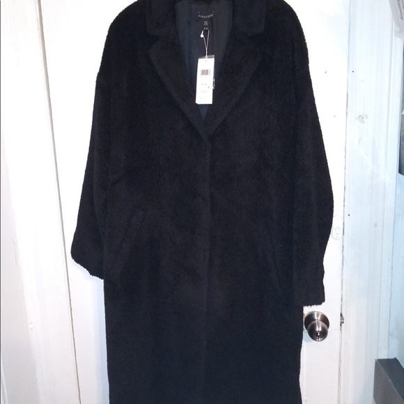 NEW! Eileen Fisher Boxy Alpaca Coat - Picture 5 of 7